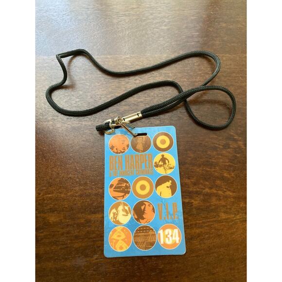 Music Collectors! Ben Harper & the Innocent Criminals Tour VIP Credentials 2006 - Picture 2 of 3